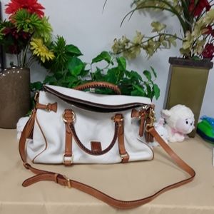 Dooney & Bourke Florentine Ivory Crossbody/Tote